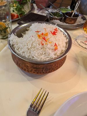 Reis at Leyla South Indian Restaurant in Celle