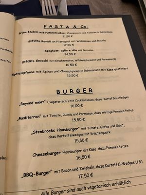 Menu  at Hotel-Restaurant Stenbrock in Grevenbroich