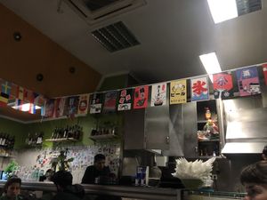  Inside of the restaurant  at Honda Ramen in Lisbon