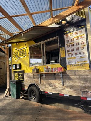 Food truck  at Chicken Crossing in Eugene