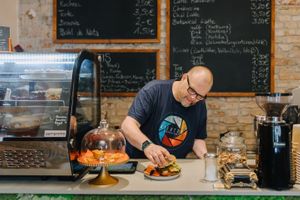  at Pastel Blumencafe in Magdeburg