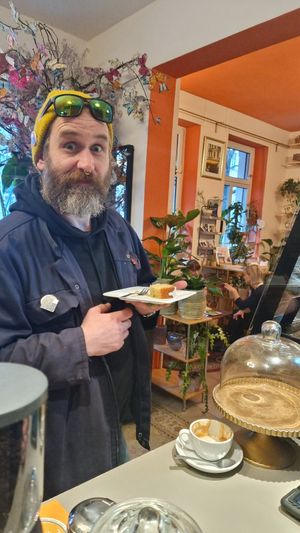  at Pastel Blumencafe in Magdeburg