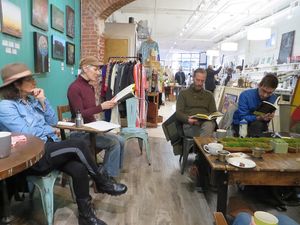 Our socially conscious book club  at Eco Evolution in Norwalk