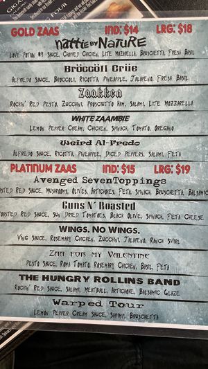   at 2 Guys Pies Brick Oven Pizza in Yucca Valley