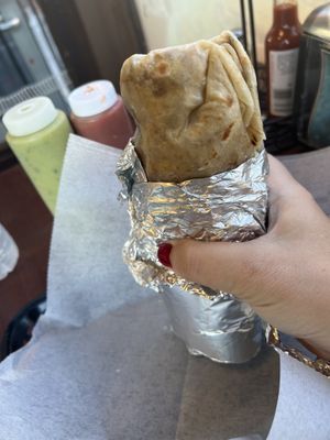 Vegan Super Burrito   at El Capitan Taqueria - Folsom St in San Francisco