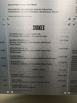 Menu 3 03/2025  at roots - Münstergasse in Zurich