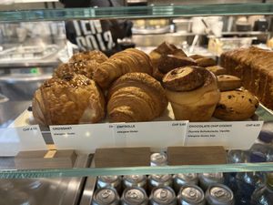 About half of the baked goods they carry    at roots - Münstergasse in Zurich