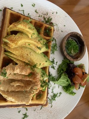   at Waffle Hut in Pecatu