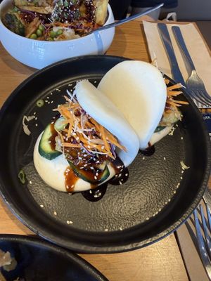 Teriyaki bao buns   at Coca bar in Maroochydore
