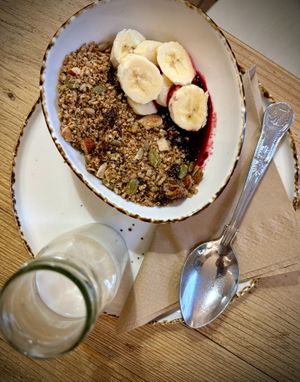 Vegan Granola at The Feel Good Larder in Barnstaple