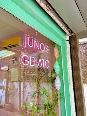   at Juno's Gelato in Palolem
