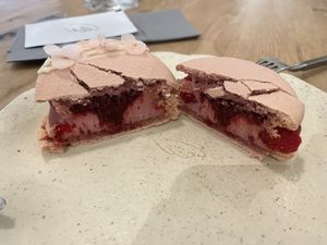 Berries macaron  at Angel Cakes in Dubai