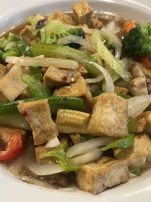 Tofu mixed veggies  at Indochine Downtown in Jacksonville