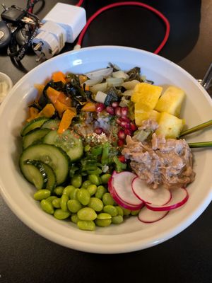 Bowl z "tuńczykiem". at Yatta Vegan Ramen in Warsaw