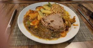 Buffet main course  at Ayubowan Restaurant - Halifax in Halifax