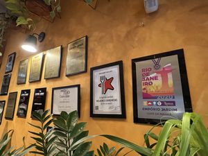 Awards  at Empório Jardin in Rio De Janeiro