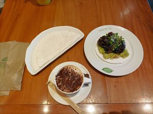Tapioca com queijo vegano e albertinha at Empório Jardin in Rio De Janeiro