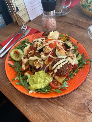 Durum vegan  at Café Melin in Viersen