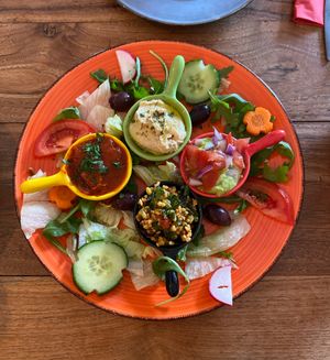 Dip teller   at Café Melin in Viersen