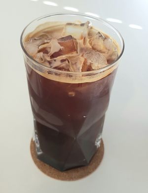Ice americano at Veganuary - 비거뉴어리 in Incheon