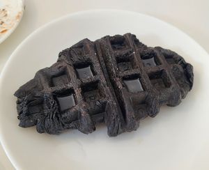 Life is a Game of Chess (croffle) at Veganuary - 비거뉴어리 in Incheon