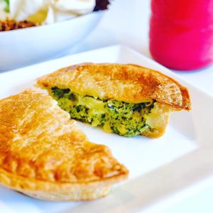 Cheese pie at Loving Hut Perth in Wembley