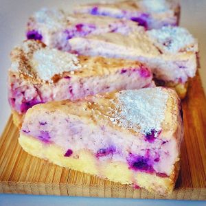 Blueberry cheesecake  at Loving Hut Perth in Wembley