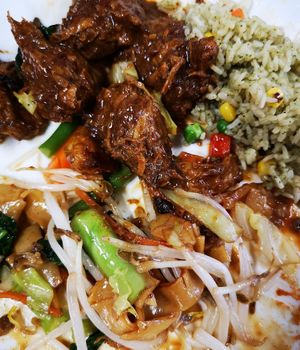 Sunday Buffet Plate at Loving Hut Perth in Wembley