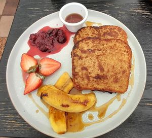 French Toast at Loving Hut Perth in Wembley