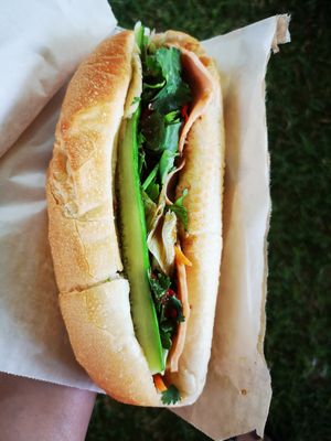 Banh Mi found at Perth Vegan Expo at Loving Hut Perth in Wembley