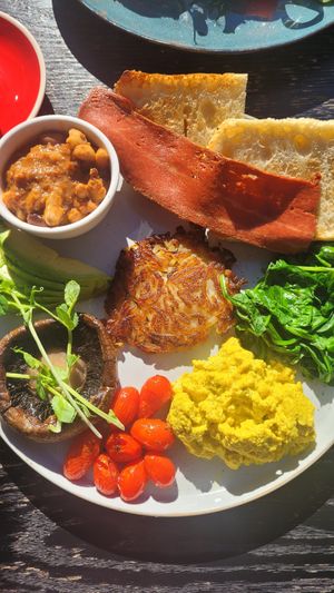 Big Breakfast at Loving Hut Perth in Wembley