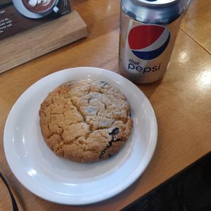 Vegan chocolate chip cookie at Old Servants' Hall - Berrington Hall in Leominster