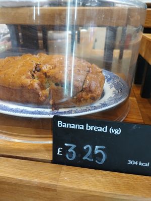 Had an excellent vegan scone. Freshly baked, with Vegan sunflower spread. at Old Servants' Hall - Berrington Hall in Leominster