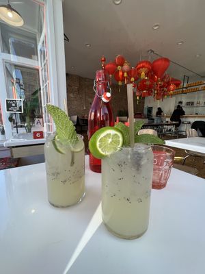 Chia seed limeade - fire   at Money Cat in Brooklyn