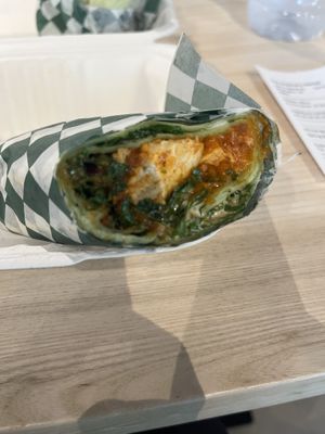 Half my wrap   at rooted AF in Wilmington