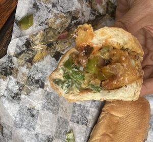 (v) Rooted AF - Chikn' Cheesesteak  at rooted AF in Wilmington