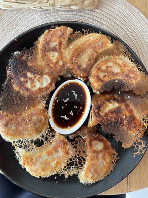 Classic dumplings  at Dumplings & Noodles in Vilcabamba