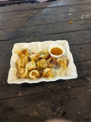 Spring rolls at Buffet Vegetarian & Food by Menu in Luang Prabang