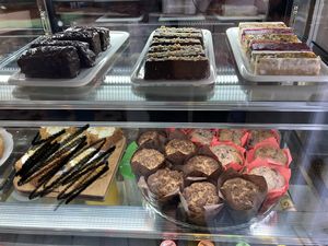 Vegan sweet options  at La Compañía in Santiago