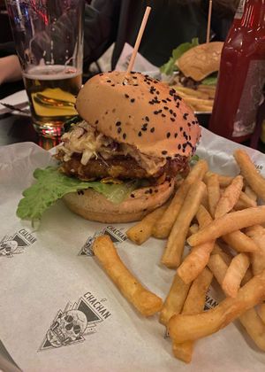 Not Crispy Chilli Willy (esta es la mejor en mi opinión)   at Chachan in Santiago