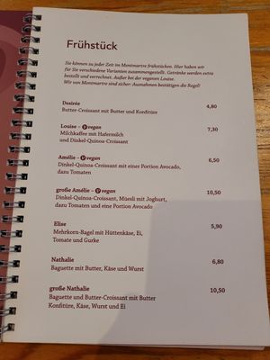  at Cafe Montmartre in Muenster