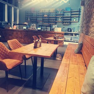 Interior at Sweet Greens Restaurant in Abu Dhabi