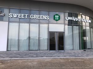 The venue  at Sweet Greens Restaurant in Abu Dhabi