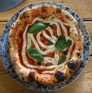 Vegan Margharita  at Pizzeria Orli in Golnik