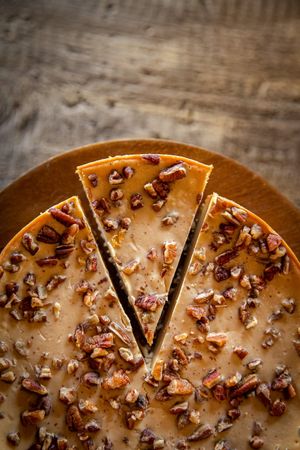 Caramel Pecan Cheesecake at Stewarts' Cheesecakes in Bloomingdale