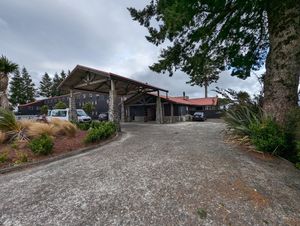 Outside at Spiral Restaurant in National Park