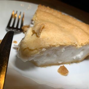 Thai Coconut Pie at Lai Thai Kitchen in Grand Rapids