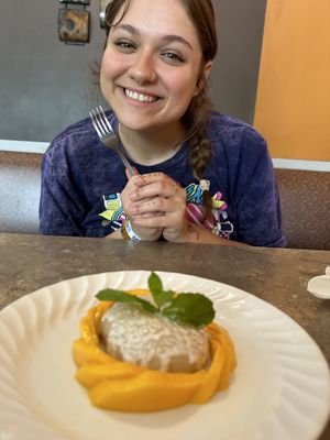 Mango sticky rice 🍚   at Lai Thai Kitchen in Grand Rapids
