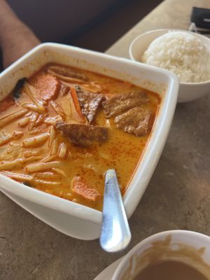 Vegan Red Curryy  at Lai Thai Kitchen in Grand Rapids