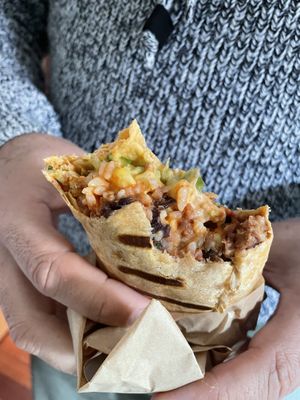 Burrito  at Kombu Vegan in Bilbao